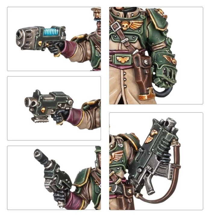 Castellan Cadien Astra Militarum | Officier Warhammer 40K | VPC Forges