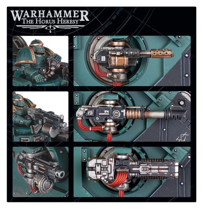 Char de Siège Lourd Typhon, canon Dreadhammer et Legiones Astartes | VPC Forges