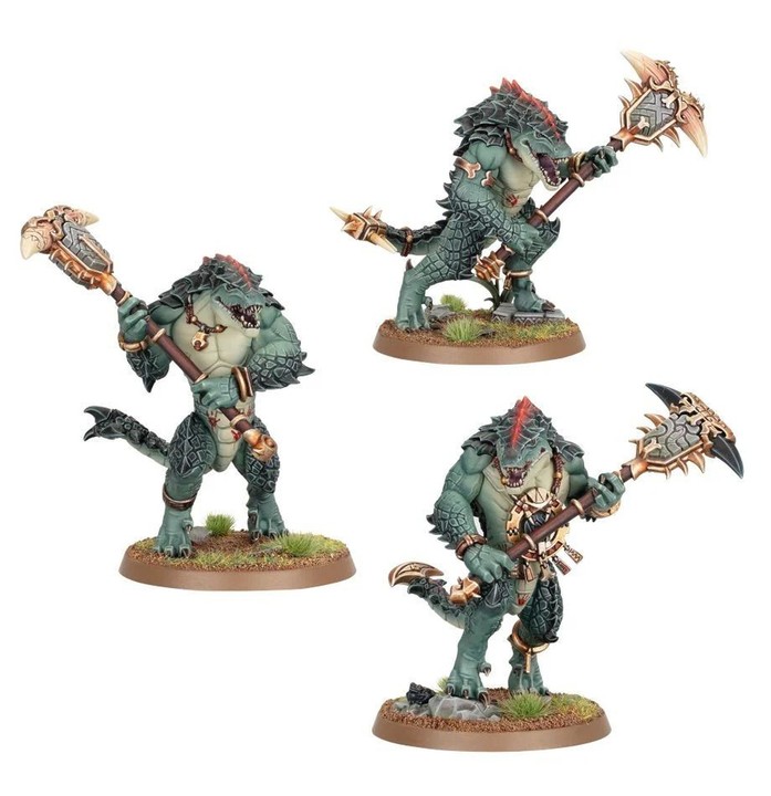 Kroxigors / Guerriers-nés Kroxigors