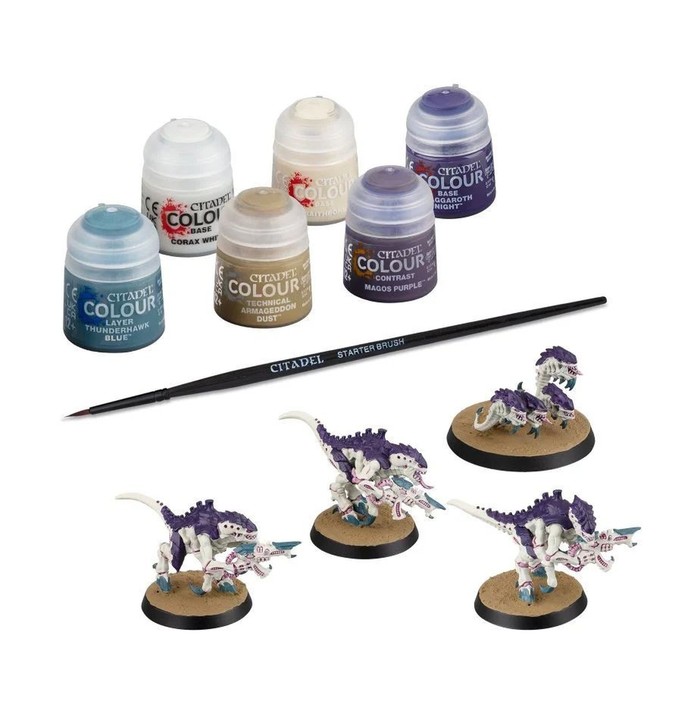 Warhammer 40.000 : Termagants et Nuées de Voraces + Set de Peinture