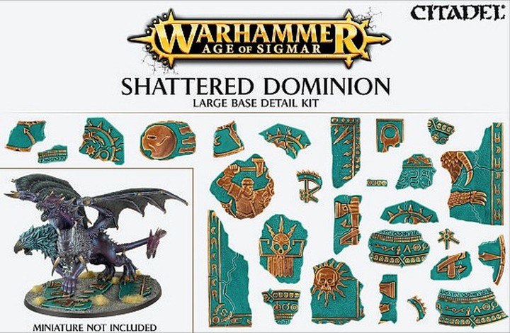 Shattered Dominion: Kit de décor pour grand socle