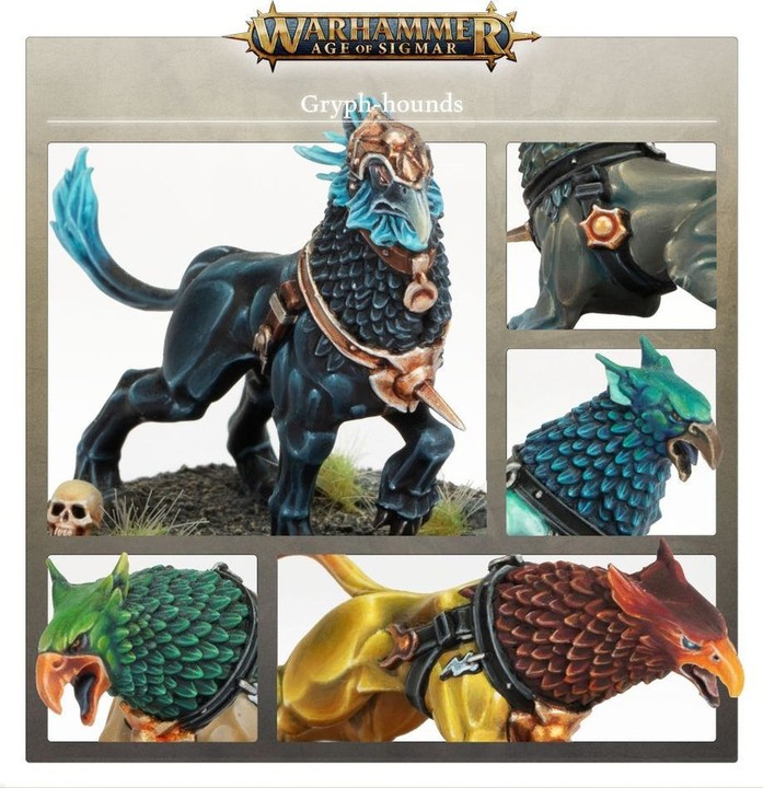 Gryph-hounds - Warhammer AoS | VPC Forges