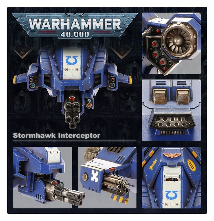 Intercepteur Stormhawk / Stormtalon Gunship| Warhammer 40k | VPC Forges