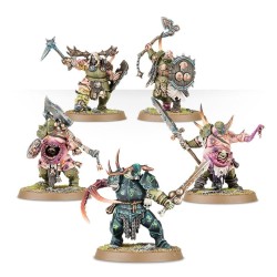 Putrid Blightkings - Maggotkin of Nurgle