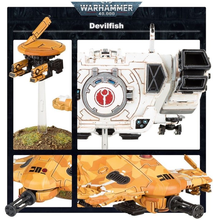 Devilfish TY7 T’au Warhammer 40K | VPC Forges