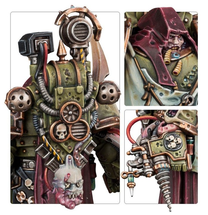 Nauseous Rotbone Death Guard Warhammer 40k | Plague Surgeon | VPC Forges