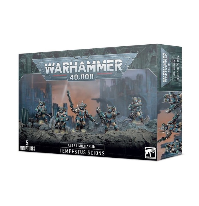 Tempestus Scions / Scions Command Squad- Astra Militarum Tempestus
