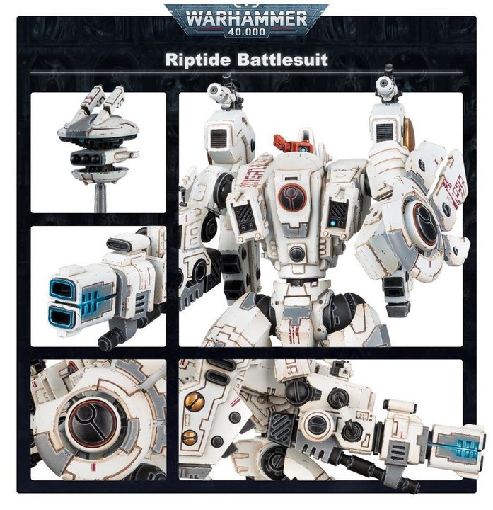 Exo-armure Riptide XV104 T’au Warhammer 40K | VPC Forges