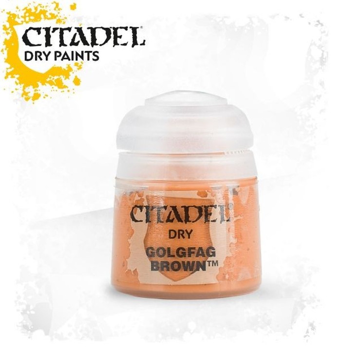 Citadel Dry Paints Golgfag Brown