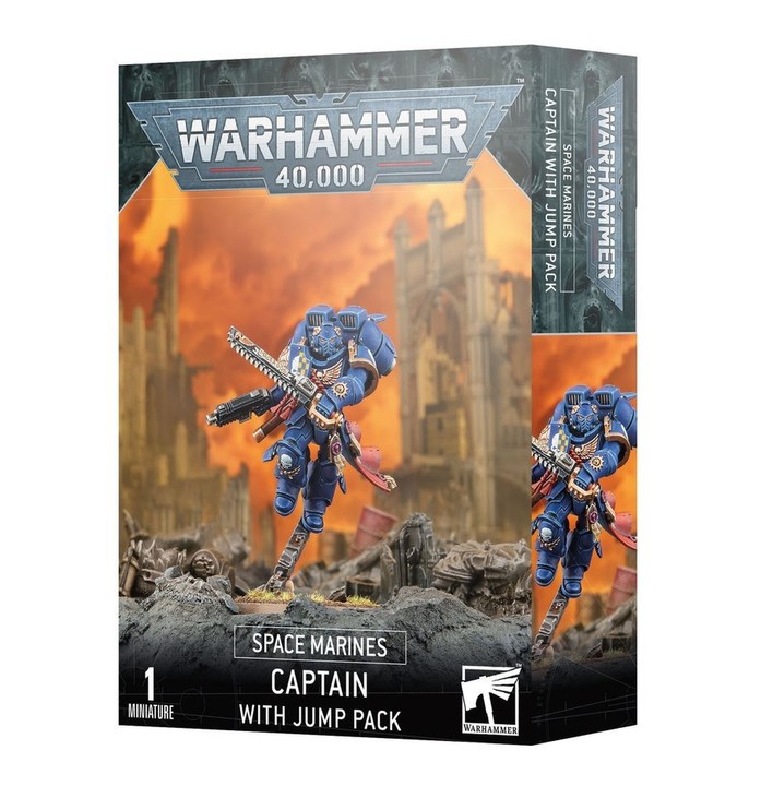 Capitaine à réacteur dorsal - Space Marines
