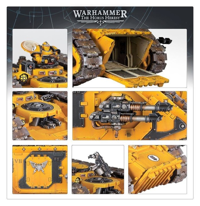Char d’Assaut Spartan Legiones Astartes, Warhammer The Horus Heresy | VPC Forges