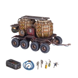 Promethium Tanks on Cargo-8 Ridgehauler Trailer - Necromunda