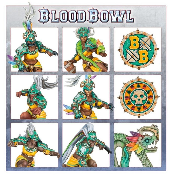 Kara Temple Harpies - Amazon Team Blood Bowl