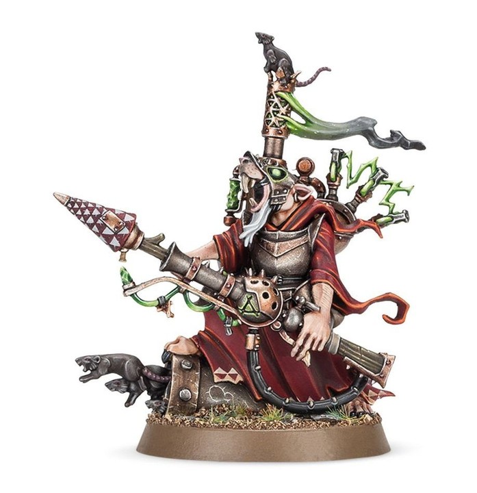 Saboteur Technomage Skaven, héros explosif Skavens | VPC Forges