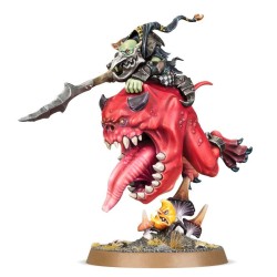 Loonboss sur Giant Cave Squig - Gloomspite Gitz