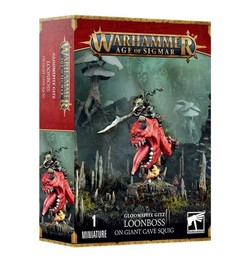 Loonboss sur Giant Cave Squig - Gloomspite Gitz
