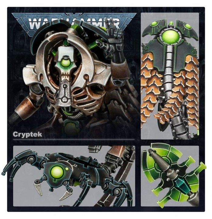 Cryptek Nécron Warhammer 40k soutien | VPC Forges