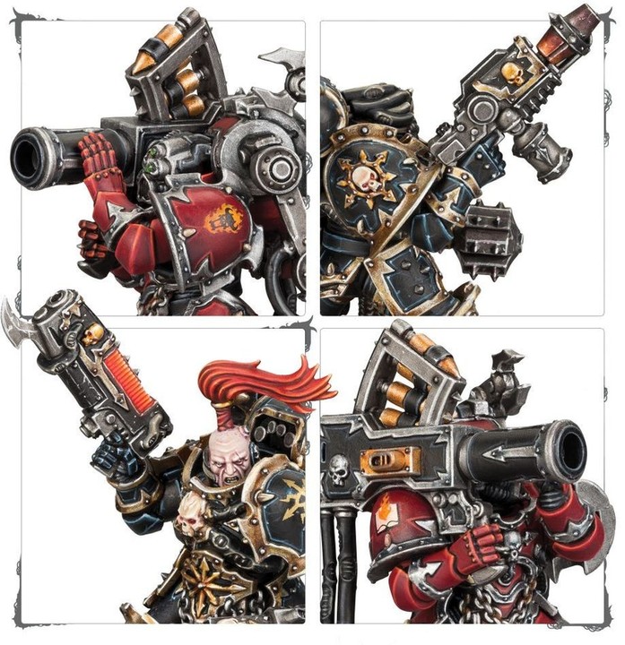 Chaos Space Marine Havocs | Puissance de feu Warhammer 40k | VPC Forges