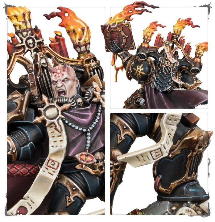 Apôtre Noir | Chaos Space Marines Dark Apostle Warhammer 40k | VPC Forges