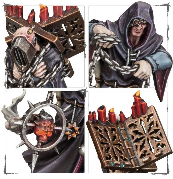 Apôtre Noir | Chaos Space Marines Dark Apostle Warhammer 40k | VPC Forges