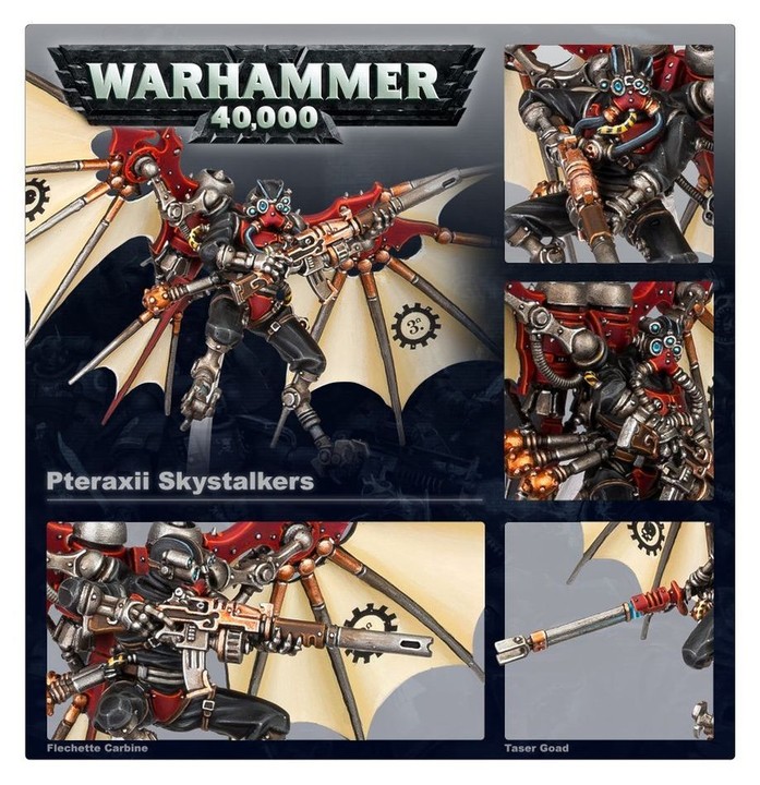 Adeptus Mechanicus Pteraxii Sterylizors | Warhammer 40,000 | VPC Forges
