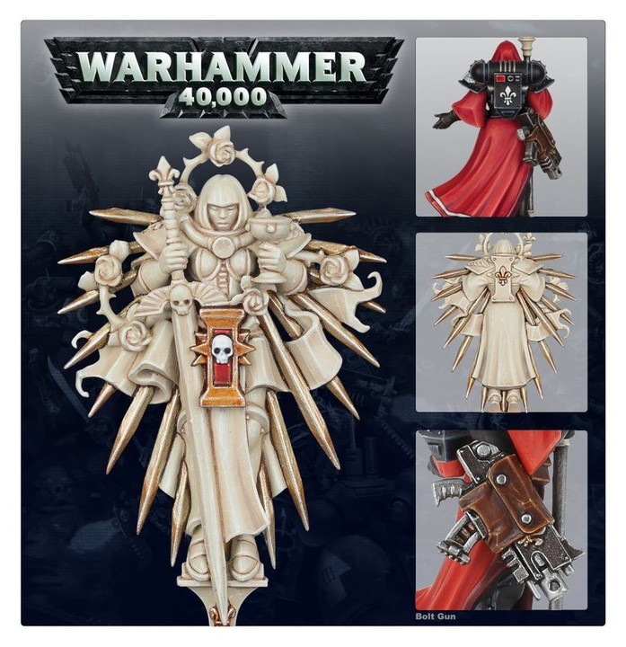 Adepta Sororitas Imagifier figurine Warhammer 40k | VPC Forges