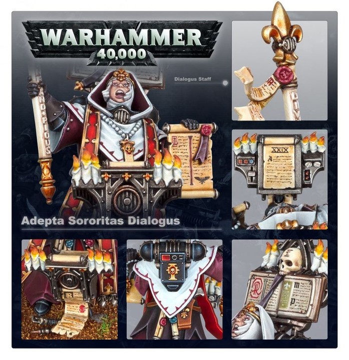 Dialogus – Adepta Sororitas, Sisters of Battle, Warhammer 40,000 | VPC Forges