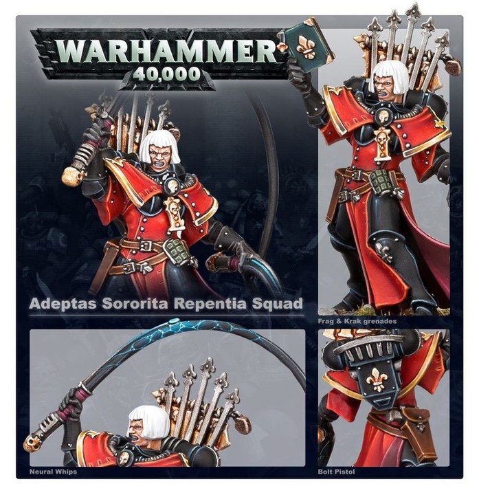 Escouade Repentia – Adepta Sororitas, Sisters of Battle | VPC Forges