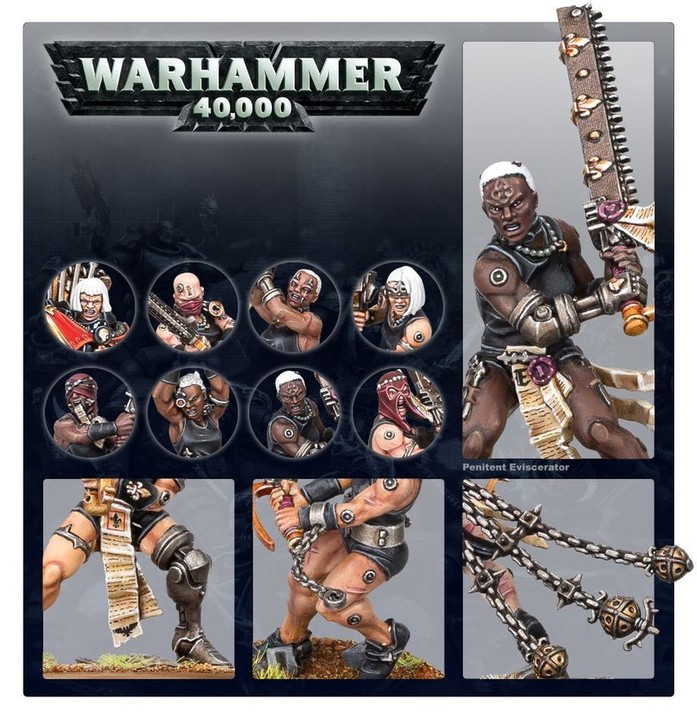 Escouade Repentia – Adepta Sororitas, Sisters of Battle | VPC Forges