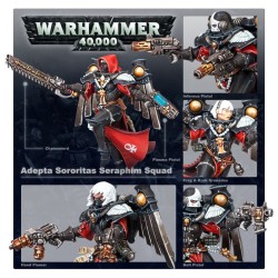 Seraphim et Zephyrim Squad - Adepta Sororitas