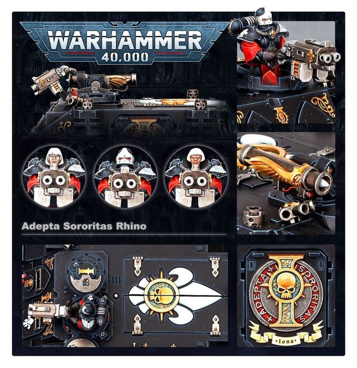 Rhino Adepta Sororitas – Transport, Sisters of Battle | VPC Forges