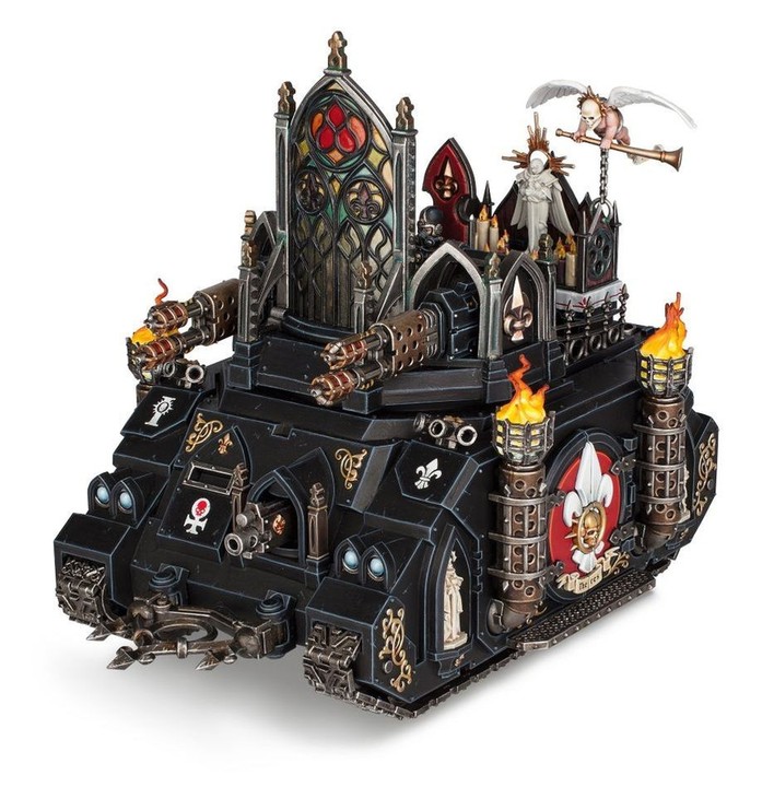 Immolator Adepta Sororitas – Transport d’assaut Warhammer 40K | VPC Forges