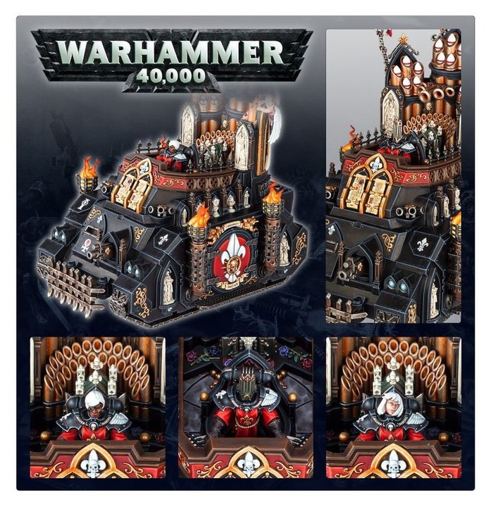 Exorcist Adepta Sororitas – Char lourd Warhammer 40K | VPC Forges