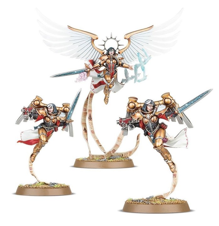 Space Marine Célestine, la Sainte Vivante Adepta Sororitas | VPC Forges