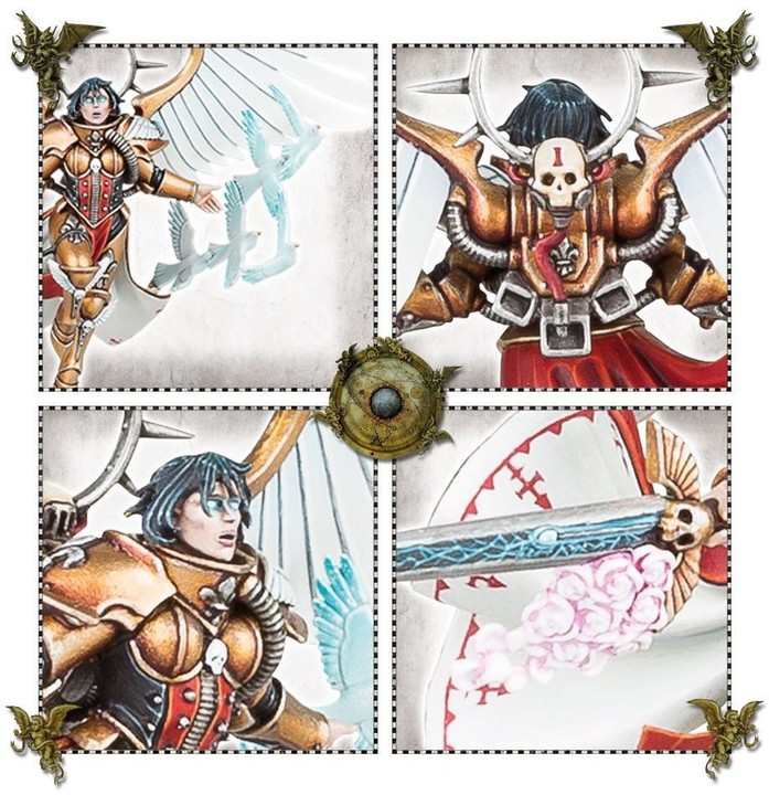 Space Marine Célestine, la Sainte Vivante Adepta Sororitas | VPC Forges