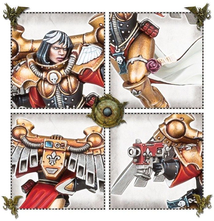 Space Marine Célestine, la Sainte Vivante Adepta Sororitas | VPC Forges