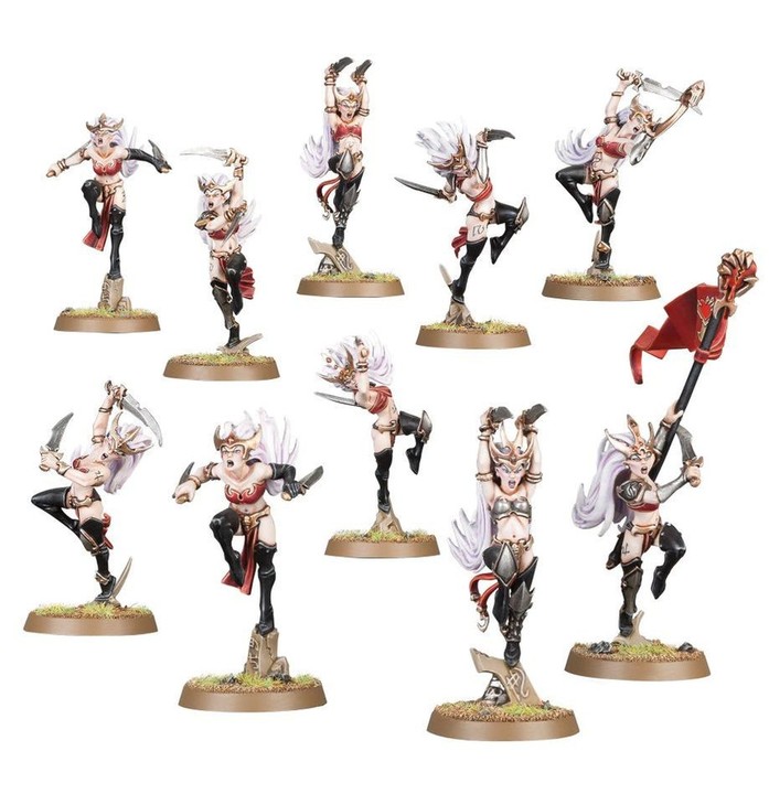 Daughters of Khaine Witch Aelves | Miniatures & Assaut Rapide | VPC Forges