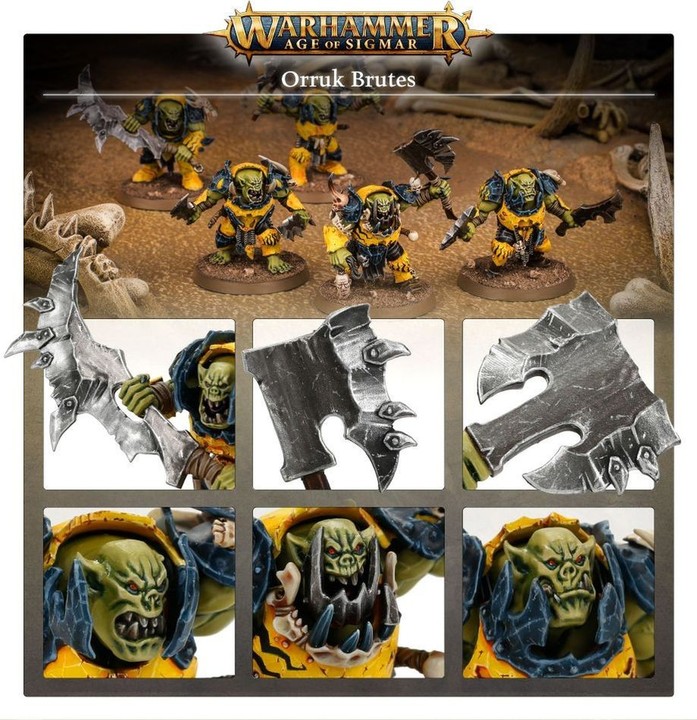 Ironjawz Orruk Brutes | Guerriers Orruks puissants | VPC Forges