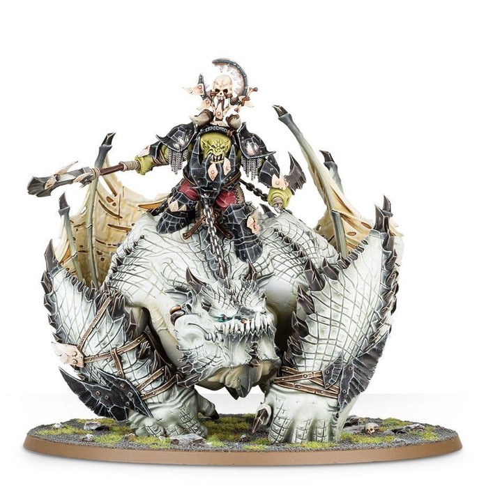 Ironjawz Orruk Gordrakk sur Bigteef | Commandant Orruks | VPC Forges