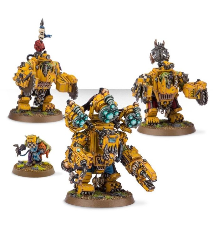 Big Mek en Méga-armur' et Meganobz 40K | VPC Forges