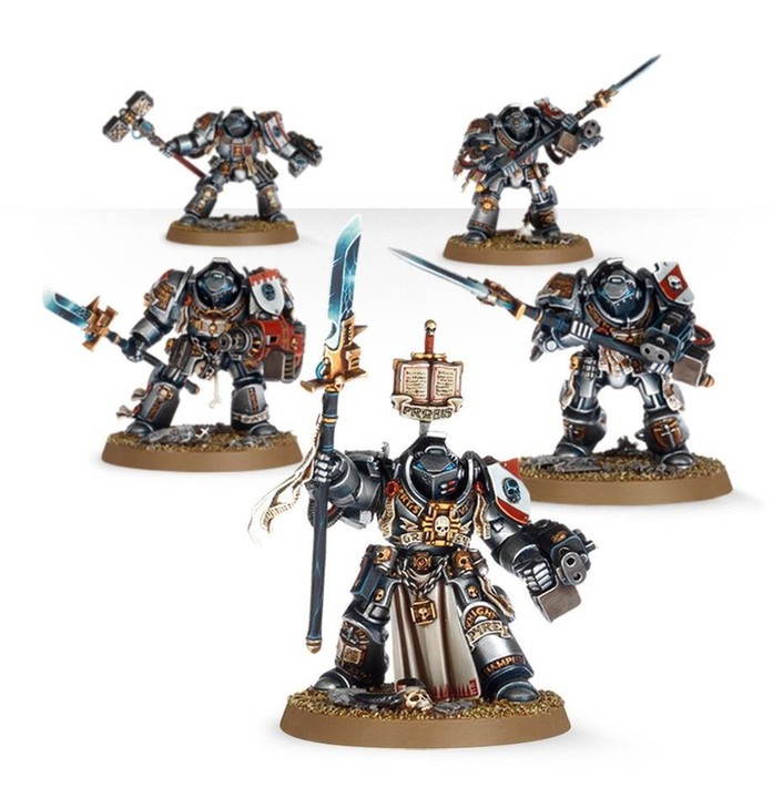Paladins Chevaliers Gris 40K | VPC Forges