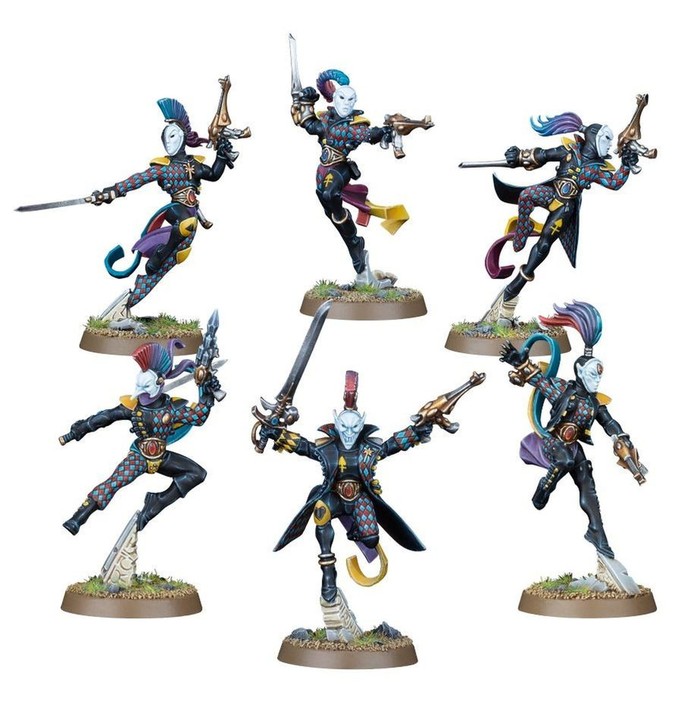 Troupe d’Arlequins 40K | VPC Forges