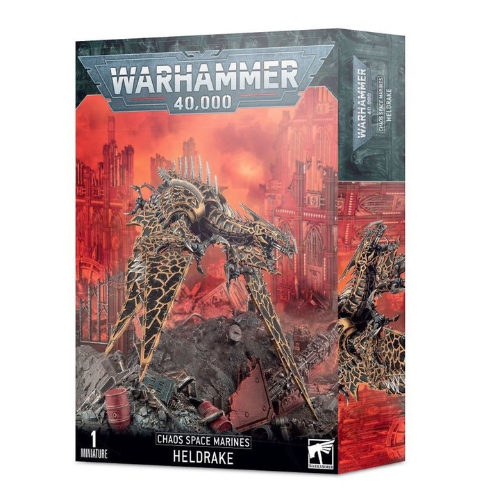 Heldrake - Space Marine du Chaos Métadrak