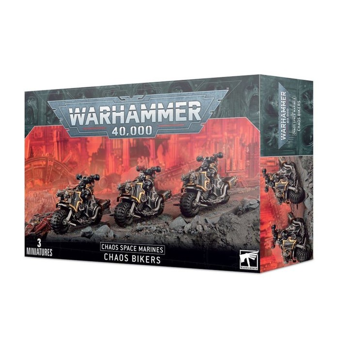 Escadron Motos - Space Marine du Chaos