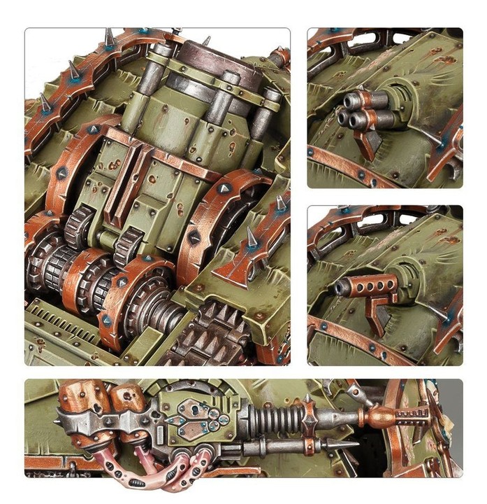 Chenillé Crachepeste Death Guard Warhammer 40K | VPC Forges