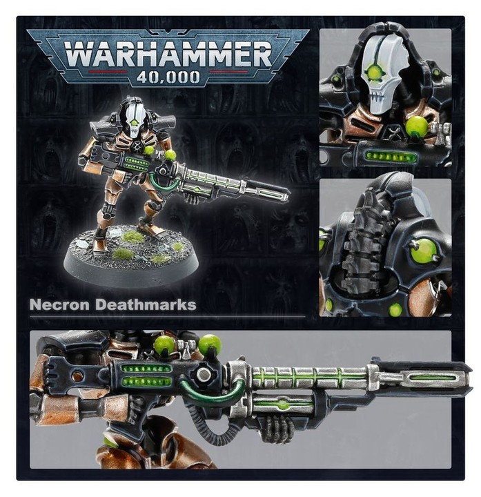 Immortels/Traqueurs Nécrons Warhammer 40K | VPC Forges