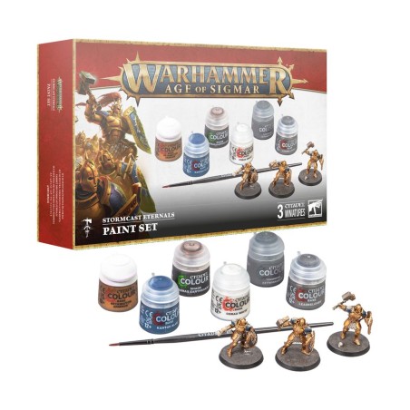 Éternels de l'Orage + Set de Peinture Warhammer Age of Sigmar Dominion