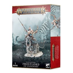 Frostlord sur son Stonehorn - Ogor Mawtribes