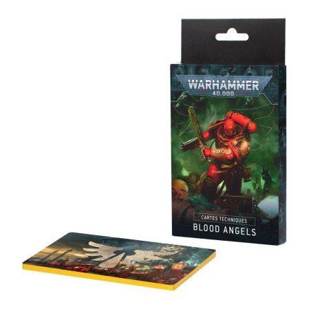 Cartes Techniques : Blood Angels (Français)