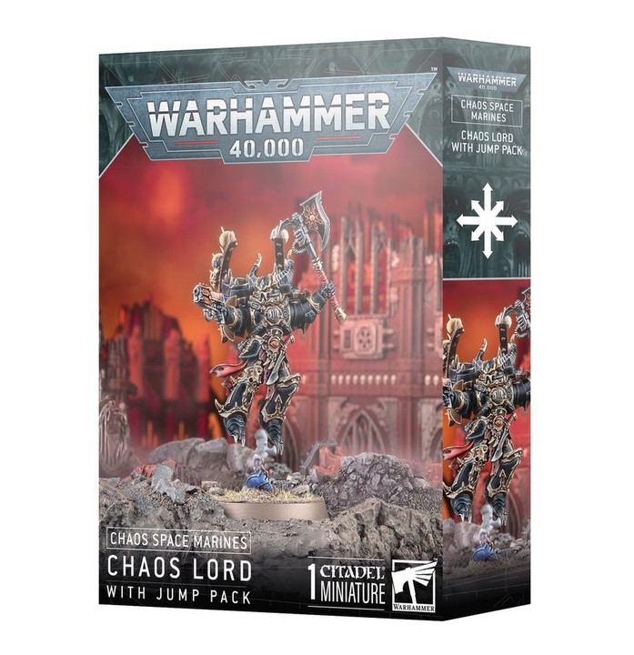Seigneur du Chaos avec Réacteur Dorsal - Chaos Space Marines